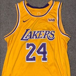 Kobe Bryant Jersey- NIKE 24 GOLD/PURPLE